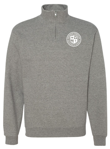 2023 1/4 Zip Sweatshirt - Oxford Grey / Athletic Heather