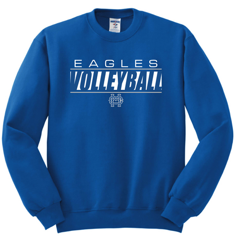 2025 Volleyball Crew Neck Sweatshirt