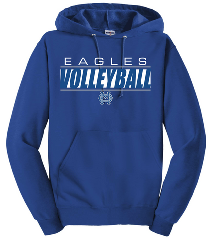 2025 Volleyball Hooded Sweatshirt