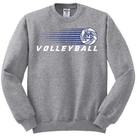 2026 Volleyball Crew Neck Sweatshirt