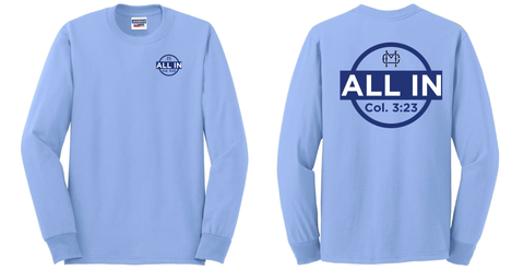 2026 ALL IN Long Sleeve T-Shirt