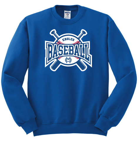 2026 Baseball Crew Neck Sweatshirt